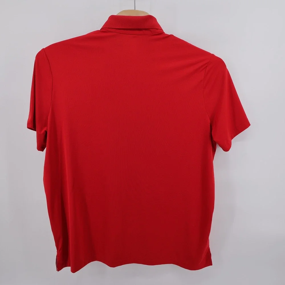 Polo Ralph Lauren Performance Classic Fit Polo Red Short Sleeve Mens XL